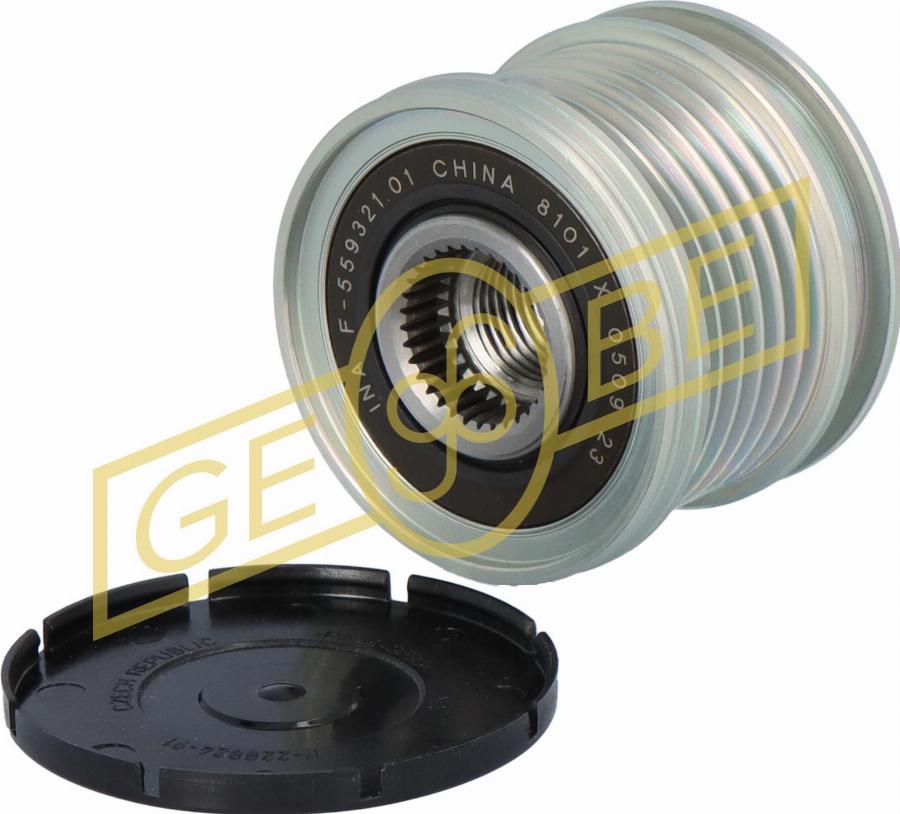 Gebe 3 5545 1 - Puleggia cinghia, Alternatore autozon.pro