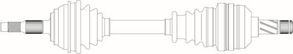 General Ricambi VO3015 - Albero motore / Semiasse autozon.pro