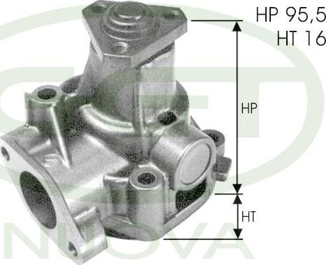 GGT PA10560 - Pompa acqua autozon.pro