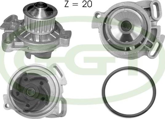 GGT PA10561 - Pompa acqua autozon.pro