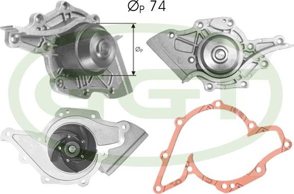 GGT PA10774 - Pompa acqua autozon.pro