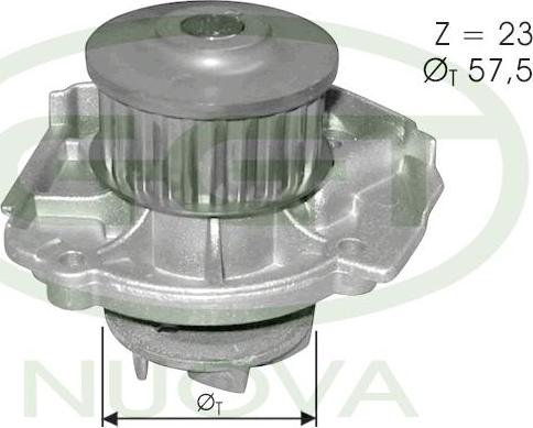 GGT PA11118 - Pompa acqua autozon.pro