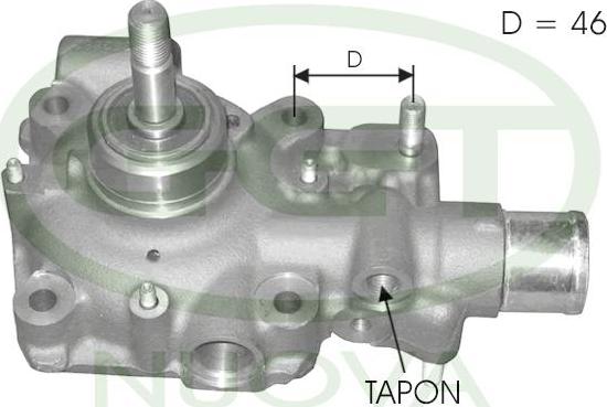 GGT PA11242 - Pompa acqua autozon.pro