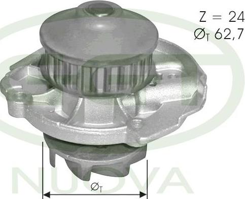 GGT PA11277 - Pompa acqua autozon.pro