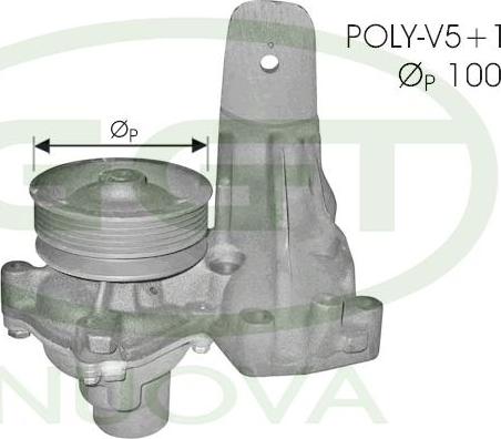 GGT PA12404 - Pompa acqua autozon.pro