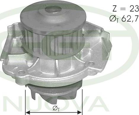 GGT PA12360 - Pompa acqua autozon.pro