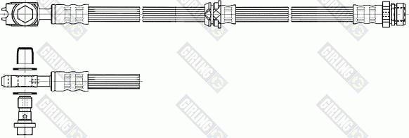 Girling 9004560 - Flessibile del freno autozon.pro