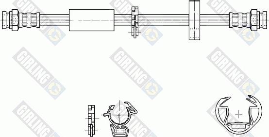 Girling 9001317 - Flessibile del freno autozon.pro