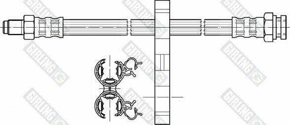 Girling 9002306 - Flessibile del freno autozon.pro