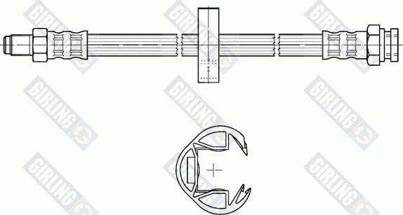 Girling 9002302 - Flessibile del freno autozon.pro