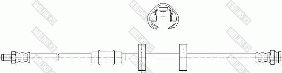 Girling 9002327 - Flessibile del freno autozon.pro