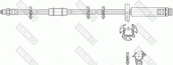 Girling 9002293 - Flessibile del freno autozon.pro