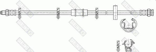 Girling 9002242 - Flessibile del freno autozon.pro