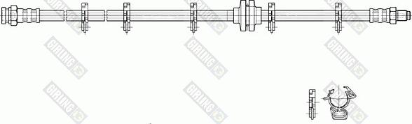 Girling 9002225 - Flessibile del freno autozon.pro