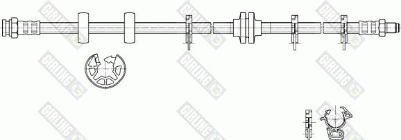 Girling 9002274 - Flessibile del freno autozon.pro