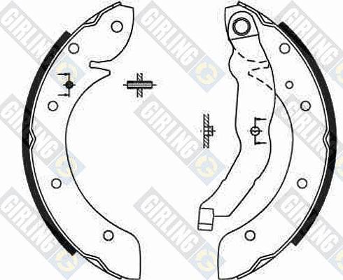 Girling 5185671 - Kit ganasce freno autozon.pro