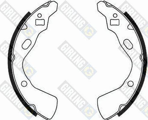 Girling 5185199 - Kit ganasce freno autozon.pro