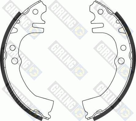 Girling 5186999 - Kit ganasce freno autozon.pro