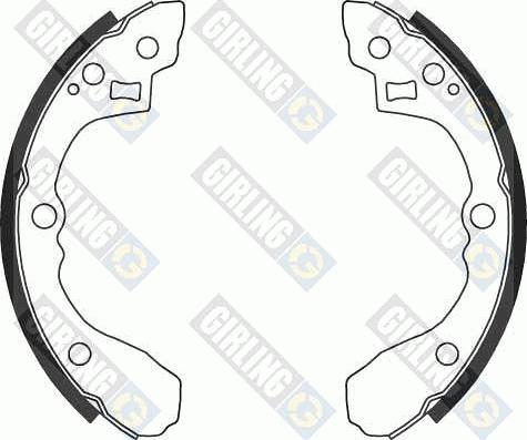 Girling 5186929 - Kit ganasce freno autozon.pro