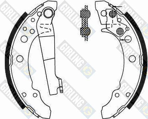 Girling 5181669 - Kit ganasce freno autozon.pro