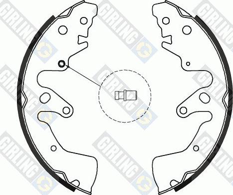 Girling 5188016 - Kit ganasce freno autozon.pro