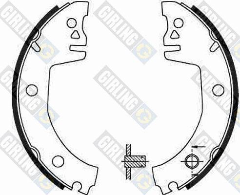 Girling 5183009 - Kit ganasce freno autozon.pro