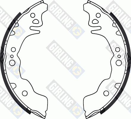 Girling 5187509 - Kit ganasce freno autozon.pro