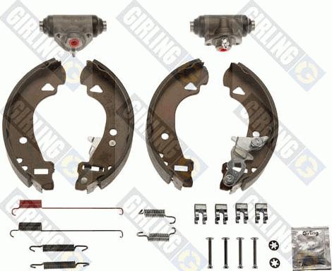 Girling 5217376 - Kit ganasce freno autozon.pro