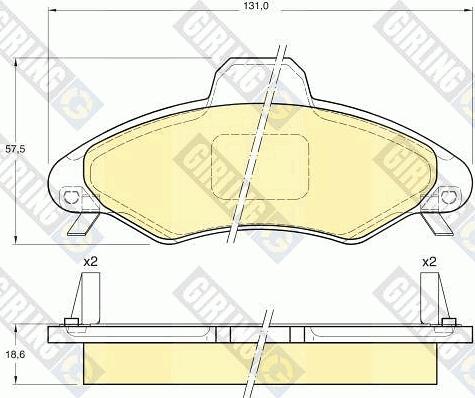 Girling 6410863 - Kit freno, Freno a disco autozon.pro