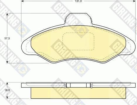 Girling 6410283 - Kit freno, Freno a disco autozon.pro