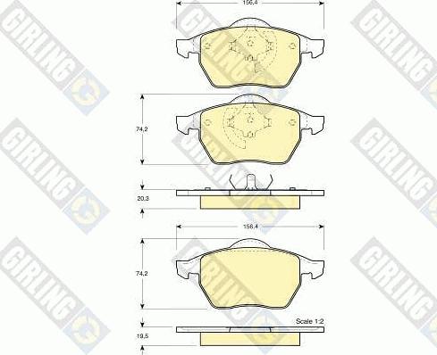 Girling 6411382 - Kit freno, Freno a disco autozon.pro