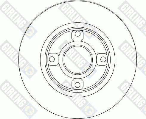 Girling 6044524 - Discofreno autozon.pro