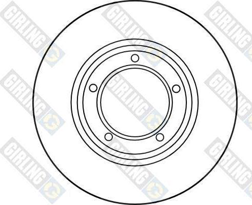 Girling 6018333 - Discofreno autozon.pro