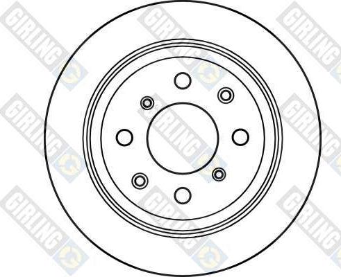 Girling 6026464 - Discofreno autozon.pro