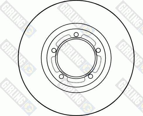 Girling 6027861 - Discofreno autozon.pro