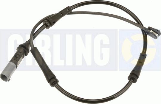 Girling 6334002 - Contatto segnalazione, Usura past. freno / mat. d'attrito autozon.pro