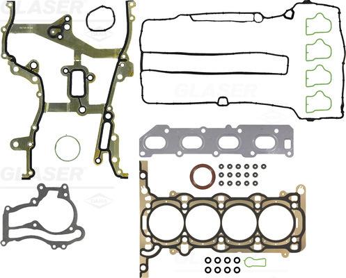 Glaser D90231-00 - Kit guarnizioni, Testata autozon.pro