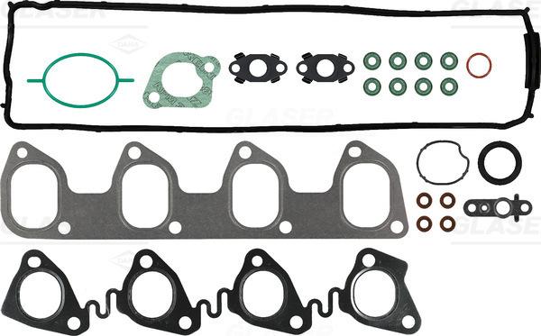 Glaser D36744-00 - Kit guarnizioni, Testata autozon.pro