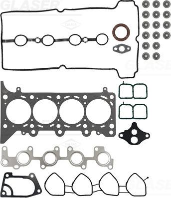 Glaser D38552-00 - Kit guarnizioni, Testata autozon.pro