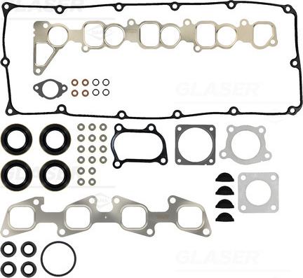 Glaser D38284-00 - Kit guarnizioni, Testata autozon.pro