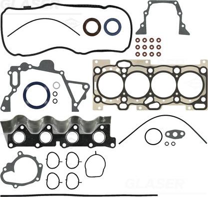 Glaser S90217-00 - Kit completo guarnizioni, Motore autozon.pro