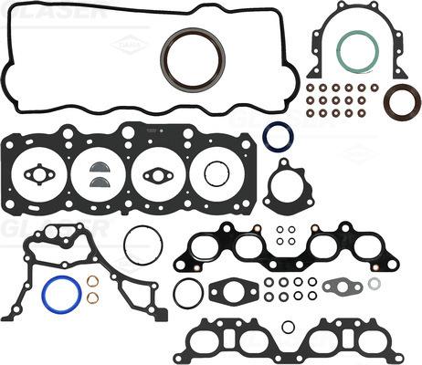 Glaser S40035-00 - Kit completo guarnizioni, Motore autozon.pro