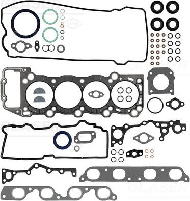 Glaser S80989-00 - Kit completo guarnizioni, Motore autozon.pro