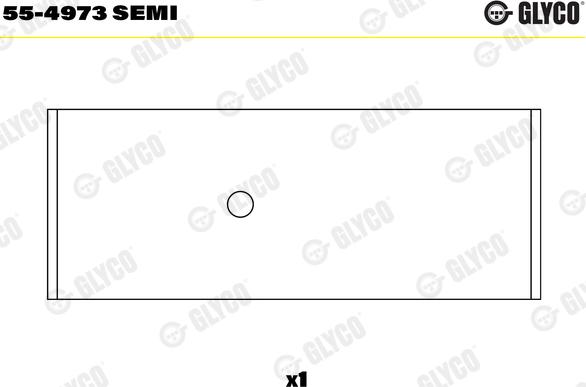 Glyco 55-4973 SEMI - Bronzina cuscinetto, Biella autozon.pro