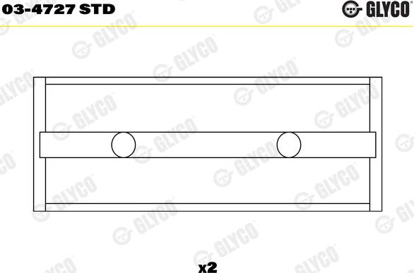 Glyco 03-4727 STD - Supporto albero a camme autozon.pro