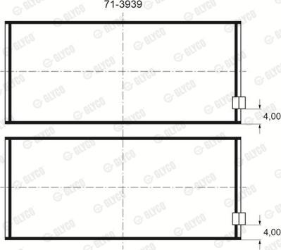 Glyco 71-3939 - Supporto / Cuscinetto autozon.pro