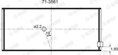 Glyco 71-3561 - Supporto / Cuscinetto autozon.pro