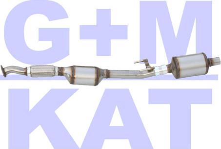 G+M KAT 02.37.035 - Kit retrofit,Cataliz. / Filtro antiful. particel.(sist. comb.) autozon.pro