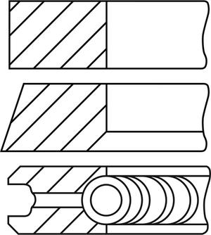 Goetze Engine 08-451400-10 - Kit fasce elastiche autozon.pro