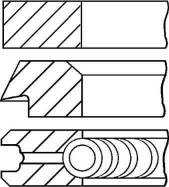 Goetze Engine 08-436200-00 - Kit fasce elastiche autozon.pro